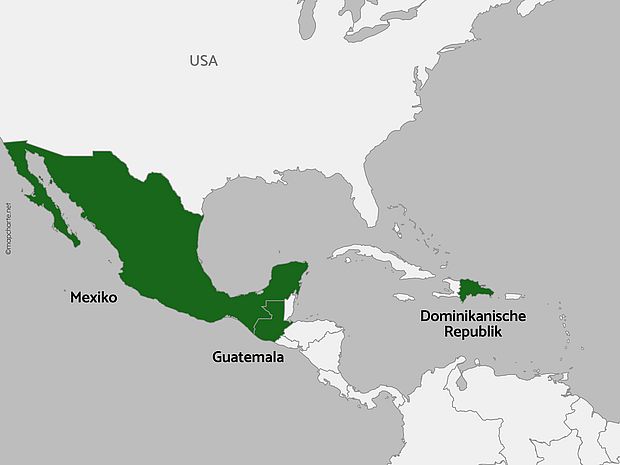 BIOFINCAS is implemented in the Dominican Republic, Guatemala and Mexico