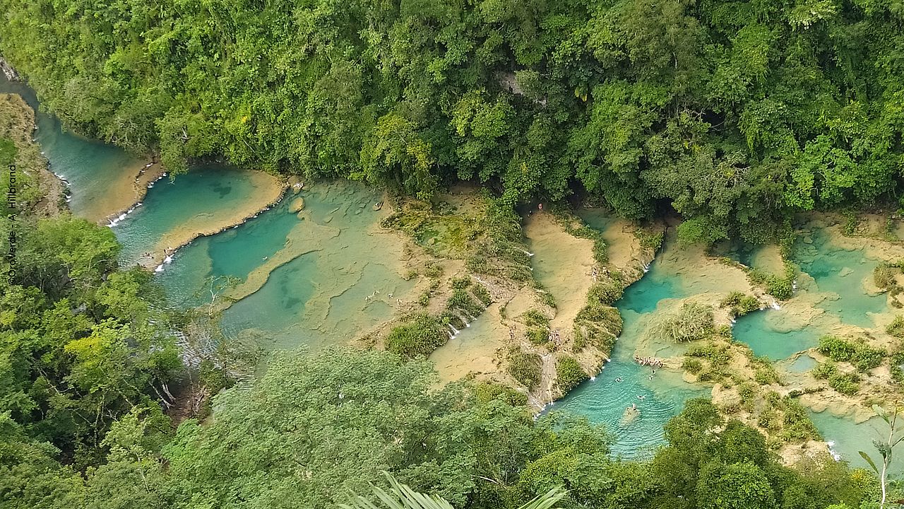 Landscape of Sierra de las Minas Biosphere Reserve, Guatemala.