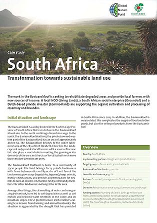 FLR Case Study South Africa