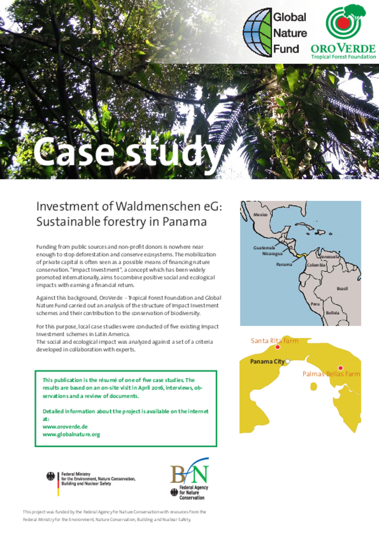 Case study: Sustainable forestry in Panama